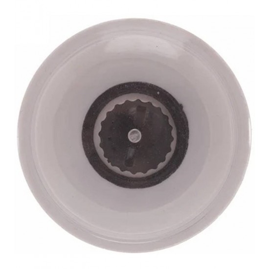 Moedor de Tempero 170ml de Vidro Com Tampa Branca